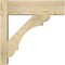 Ekena Millwork Olympic Block Rough Sawn Outlooker, Douglas Fir, 6"W x 18"D x 18"H OUT06X18X18OLY05RDF - alternate 2
